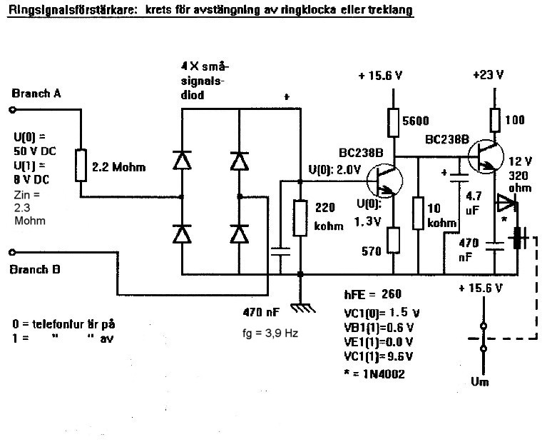 Ringsignalsförstärkare 1, från år 1997, 3