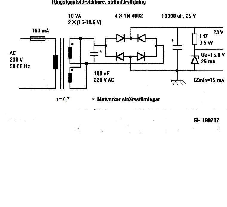 Ringsignalsförstärkare 1, från år 1997, 4