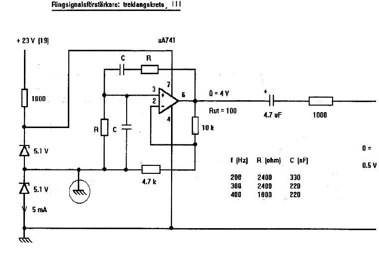 Ringsignalsförstärkare 1, från år 1998, 7