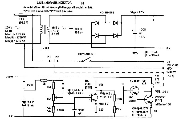 A Measuring Circuit of Light Modulator, from the year 1999