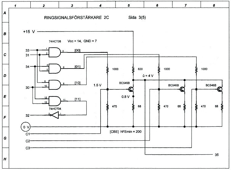 Ringsignalsförstärkare 2C, från år 2005, 3