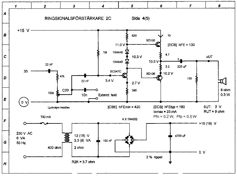 Ringsignalsförstärkare 2C, från år 2005, 4