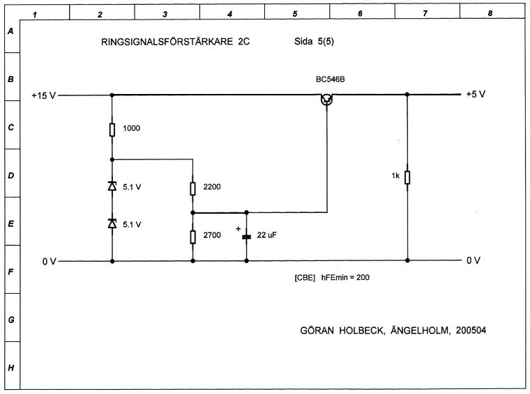 Ringsignalsförstärkare 2C, från år 2005, 5