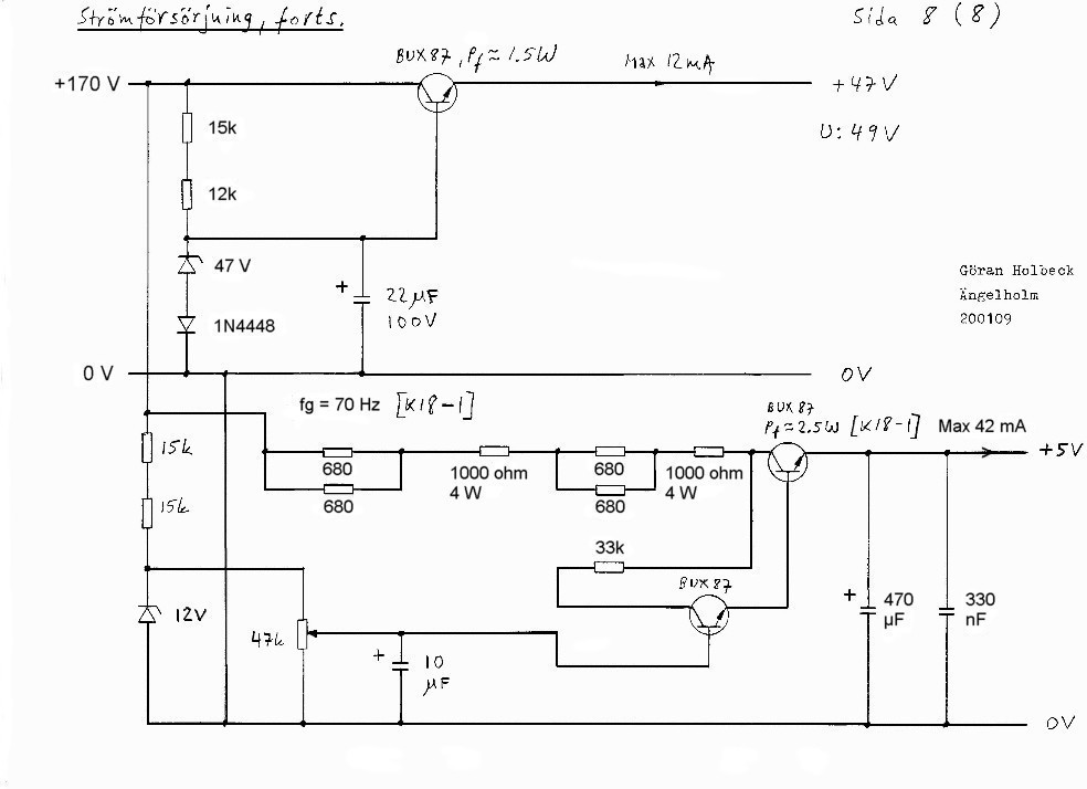 Ringsignalssekvensgenerator 1, från år 2001, 8