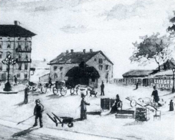 Efter år 1857 kallades detta torg Järntorget