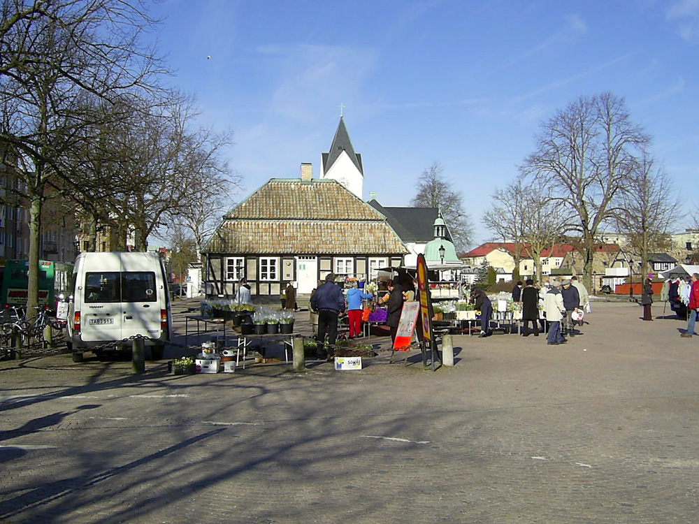 Stortorget mot kyrkan