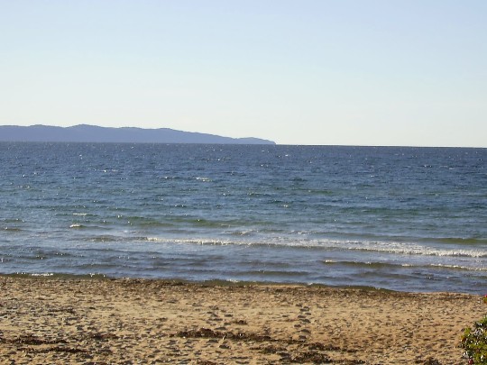 Kullaberg sett från Vejbystrand