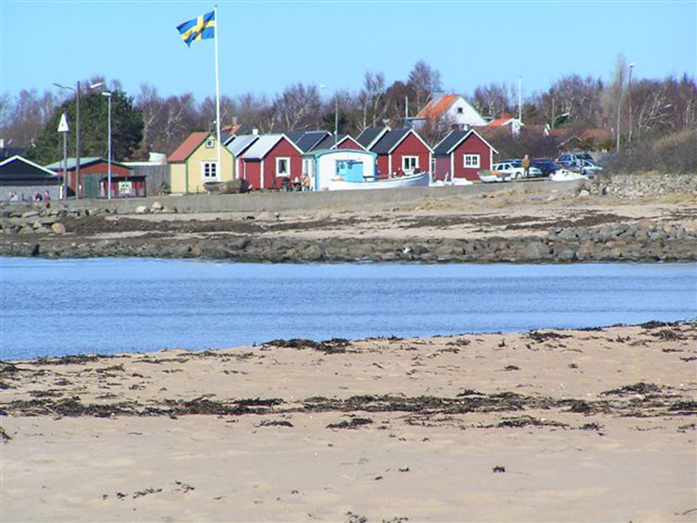 Fiskarstugor i Vejbystrand